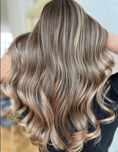 Balayage blond